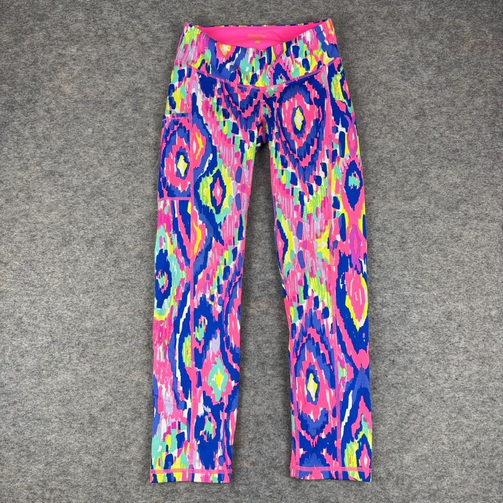 Lilly Pulitzer Luxletic Weekender Capri Leggings 24" 27652 Womens XS